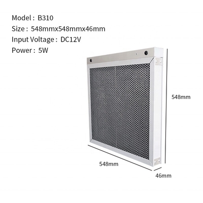150mA-170mA 12V ηλεκτρονικό φίλτρο για σύστημα καθαρού αέρα AIR B310 ρεύμα