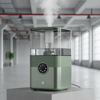 Καλή τιμή Πράσινος υπερηχητικός υγραντήρας αέρα με χρονολόγηση 1H 3H 6H CONT Σχεδιασμένος για επιχειρηματικές και βιομηχανικές εφαρμογές σε απευθείας σύνδεση