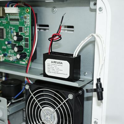 Καλή τιμή Επίπεδο θορύβου Λιγότερο από 30dB Γεννήτης υποχλωριούχου οξέος που παρέχει κάλυψη 3-8 τετραγωνικών μέτρων Ιδανικό για διάφορες εφαρμογές σε απευθείας σύνδεση